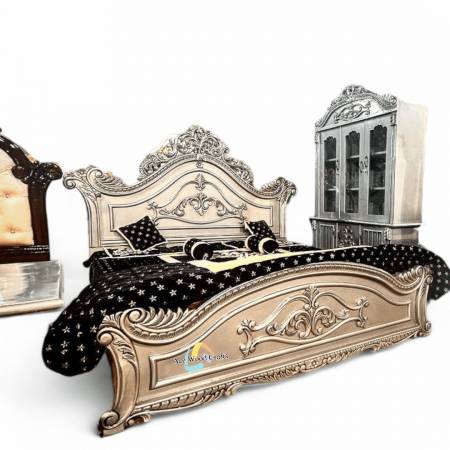 Exquisite Bedroom Furniture by Ace Wood Crafts | Classic Ottoman-Inspired Design Manufacturers, Suppliers, Exporters in Sonipat